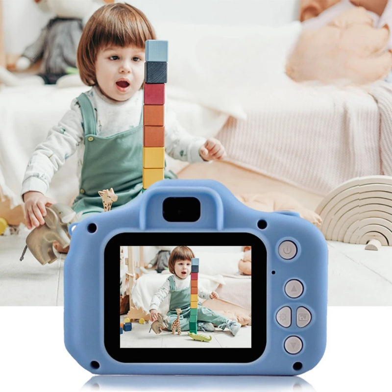 X2 Mini câmera digital infantil pode tirar fotos e vídeos pequenos brinquedos Slr