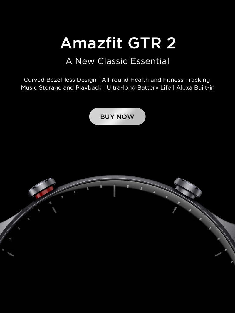 Nova versão Amazfit GTR 2 Nova versão Smartwatch Alexa Built-in Ultra-long Battery Life Smart Watch para Android IOS Phone