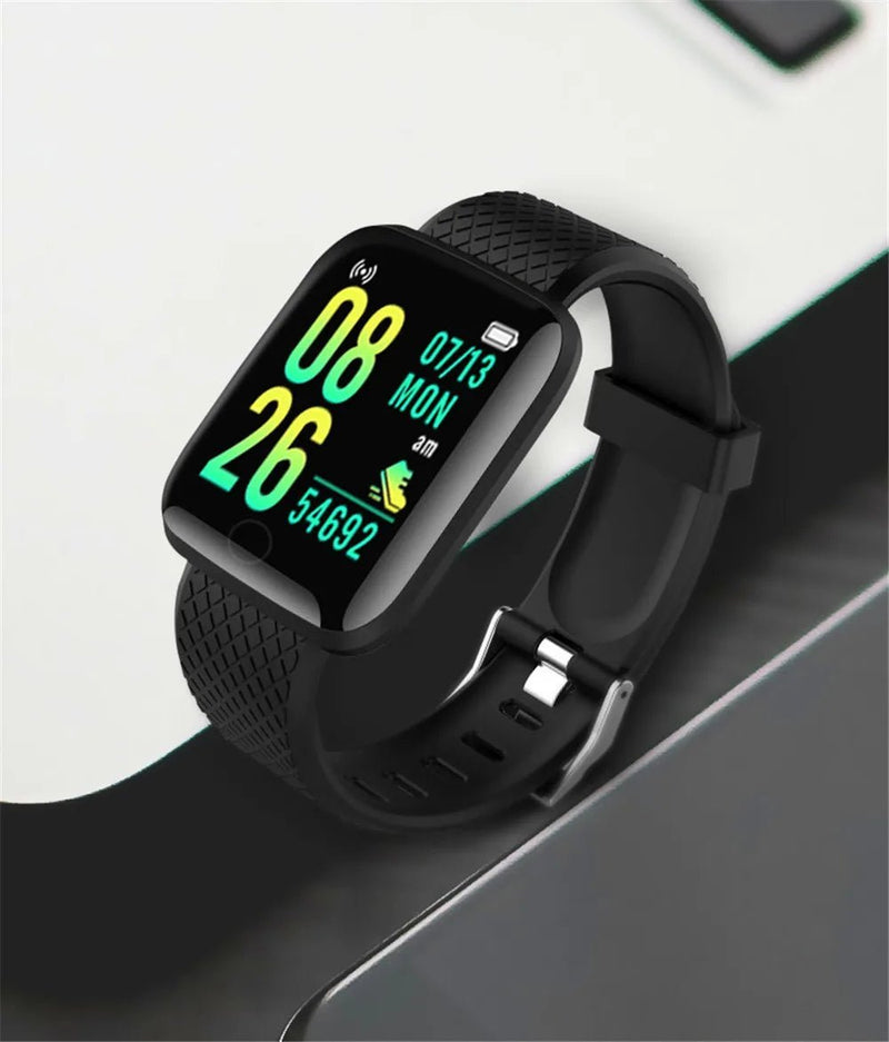 D13 Smart Watch Masculino Pressão Arterial À Prova D'Água Smartwatch Feminino Monitor de Frequência Cardíaca Rastreador de Fitness Relógio Esportivo Para Android IOS