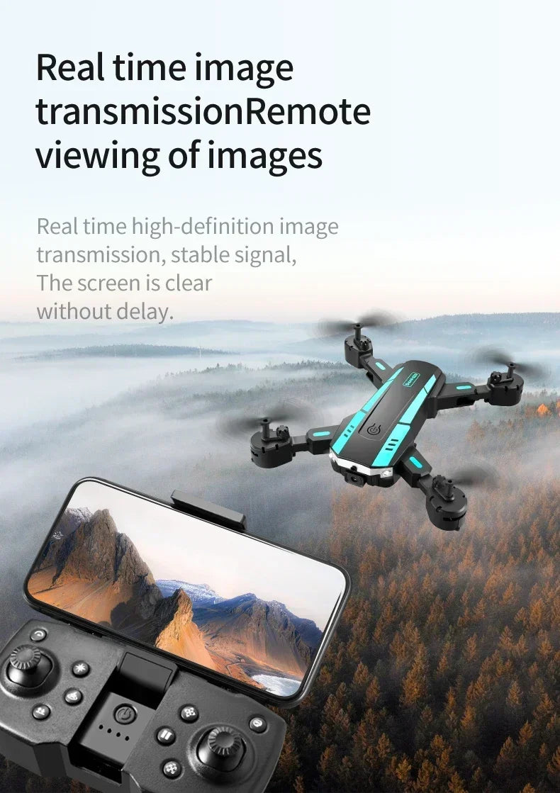 Xiaomi T6 Drone 8k Profissional 4K HD Câmera GPS Evitação de Obstáculos Fotografia Aérea Fluxo Óptico Quadricóptero Dobrável Presente 1KM