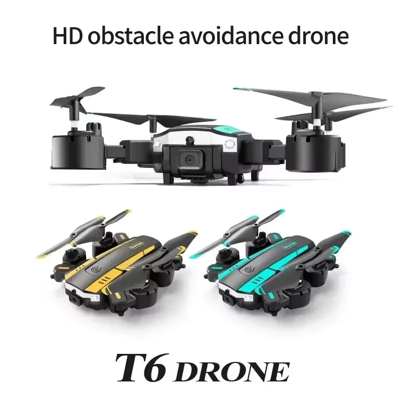 Xiaomi T6 Drone 8k Profissional 4K HD Câmera GPS Evitação de Obstáculos Fotografia Aérea Fluxo Óptico Quadricóptero Dobrável Presente 1KM